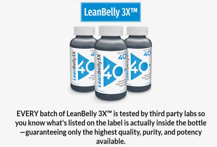 Lean Belly 3X is a new diet formula by Beyond 40. Described as an “advanced belly-toning formula,” Lean Belly 3X uses natural ingredients to target stubborn, unwanted fat around the belly. According to the official website, Lean Belly 3X is a diet pill that claims to target belly fat specifically.